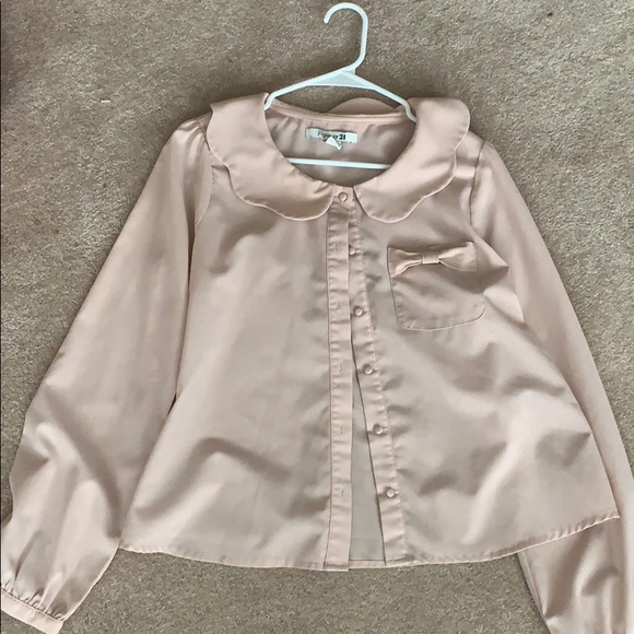 Light pink button up - Picture 1 of 1